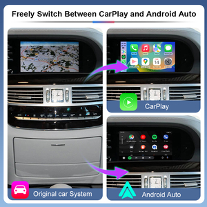 Không dây Bluetooth Carplay Adapter cho Mercedes Benz S-Class/CL w221 2010 2012 hỗ trợ mirrorlink Navigation Front View ngược - Product Image 2