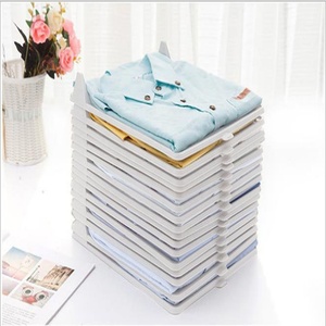 Creative Fast Clothes wardrobe Closet Drawer Divider T-shirt Folder Clothes Storage Closet Organizer