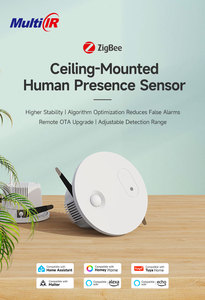 Multi-IR Human <strong>Presence</strong> Sensor Zigbee MmWave Ceiling Radar Detector App Remote Control For Home Hotel Use Customizable - Product Image 2