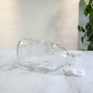 Botella <span class=keywords><strong>de</strong></span> Vidrio Redonda Personalizada <span class=keywords><strong>de</strong></span> 2000 ml, Ecológica y Reciclable para Leche, Café, <span class=keywords><strong>Tequila</strong></span> y Más - Product Image 3