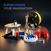 Filament PEEK renforcé PRINTROO, stable à 150°C, surface satinée, impression rapide pour la production en série de fixations industrielles