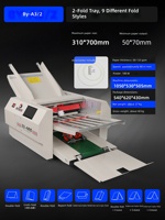 Nouvelle machine plieuse entièrement automatique à écran tactile 2026 améliorée, équipée d'un moteur, haute productivité, capable de compter le papier