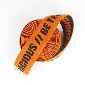 Manufacturer Custom Logo <b>Elastic</b> Underwear Strap Jacquard Web Letter <b>Elastic</b> Waist Band - Product Image 4