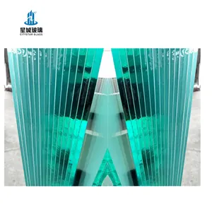 批发工厂供应商低铁超透明彩色浮法反射钢化玻璃制造商