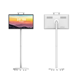 <span class=keywords><strong>TV</strong></span> Portátil Inteligente de 24,5 Polegadas com Tela Sensível ao Toque Retroiluminada, Suporte Móvel e Recarregável, Televisão Sem Fio Dobrável em Promoção - Product Image 2