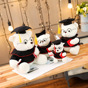 Peluche Ours Docteur avec Chapeau en Coton PP, Doublure en Maille Lavée Ultra Douce, Idéale pour Cadeaux Commémoratifs de Remise de Diplôme - Product Image 5