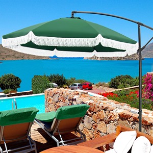Sombrilla de playa de 27m impermeable al aire libre jardín Patio sombrilla mercado sombrilla sombrillas con inclinación - Product Image 2