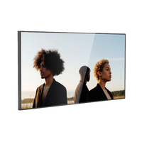 Écran LCD haute luminosité 43/49/55 pouces, options 2000-3000 cd, verre à température régulière/étendue, utilisation extérieure, garantie 1 an