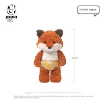 Peluche Renard Mignon et Timide avec Rembourrage en Coton PP, Hauteur 31-50cm, Idéal pour Filles - Cadeau d'Anniversaire pour Câliner et Dormir