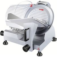 Trancheuse à viande électrique de 8 '', coupe-aliments commercial Deli pour restaurant, usage domestique avec moteur fiable, nouveauté