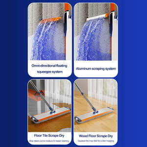 Commercio all'ingrosso on-line fornitore polvere commerciale 360 <span class=keywords><strong>per</strong></span> la pulizia del pavimento mocio 3 parti mocio rotante maniglia tutti i <span class=keywords><strong>pavimenti</strong></span> e le finestre mocio piatto - Product Image 6