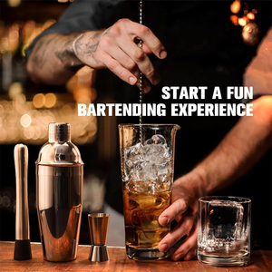 <span class=keywords><strong>Kit</strong></span> de <span class=keywords><strong>Barman</strong></span> Complet pour Cocktails avec Support Rotatif en Acrylique, Outils de Mixologie Professionnels pour Bar, Ensemble de Bar pour la Maison et la Préparation de Boissons - Product Image 6