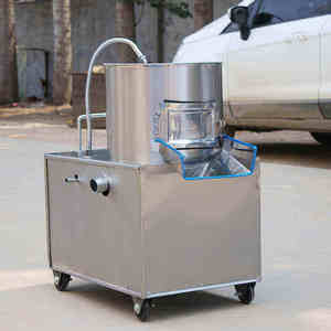 Éplucheuse de manioc, machine à nettoyer et à éplucher les pommes de terre, le taro, les patates douces et les <span class=keywords><strong>carottes</strong></span>, éplucheuse électrique en acier inoxydable - Product Image 3