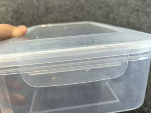 Ngăn duy nhất hộ gia đình hàng hóa tủ lạnh tổ chức và lưu trữ <span class=keywords><strong>container</strong></span> - Product Image 6