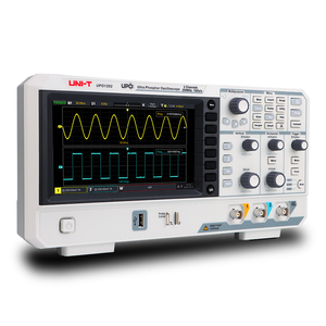 UNI-T UPO1202 ออสซิลโลสโคปฟอสเฟอร์ดิจิตอล แบนด์วิดท์ 200MHz ช่องสัญญาณอะนาล็อก 2 ช่อง หน่วยความจำ 100Mpts อัตราการจับภาพ 500,000WFMS/s - Product Image 2