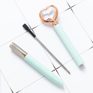 JH moda regalo de boda de dama amor corazón diamante pluma - Product Image 5