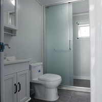 Bâtiment préfabriqué moderne extensible étanche de 20/40 pieds pour maison, bureau, hôtel, école, installation rapide, prêt à l'emploi en Australie