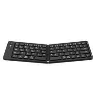 Nouveau clavier mécanique sans fil portable mini fin rechargeable rose, matériau TPU/ABS, prise en charge multilingue, interface USB-C