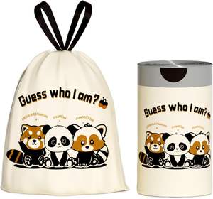 Bolsas de Basura Altas para Cocina con Cordón, Impresas con Diseño de Panda, Material PE, Resistentes y Antidesgarro, Capacidad de 13 Galones, Desechables y Reciclables - Product Image 1