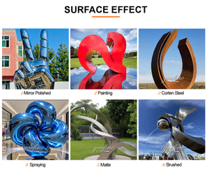 Statua Moderna Pop Art in Acciaio Inossidabile Dipinto a Forma di <span class=keywords><strong>Dentifricio</strong></span> per Decorazioni Creative da Giardino, Grande Scultura in Metallo - Product Image 5