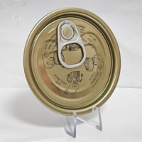 Fabricant 211 #   65,3 mm, TFS de qualité alimentaire, double or, ouverture facile EOE pour les boîtes de fruits et légumes