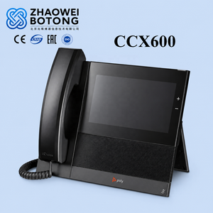 Teléfono de Videoconferencia Multimedia POLY CCX600, Teléfono de Conferencia por Internet, Teléfono IP, Compatible con Bluetooth y Wi-Fi - Product Image 1