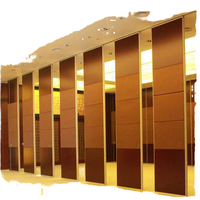 Cloison amovible fonctionnelle, mur décoratif insonorisant de conception moderne pour bureaux et salles de réunion