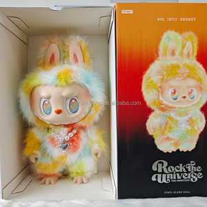 Jouet officiel Pop Mart mignon Labubu les monstres tombent dans la série sauvage-poupée en peluche en vinyle jouet à collectionner nouvellement sorti - Product Image 2
