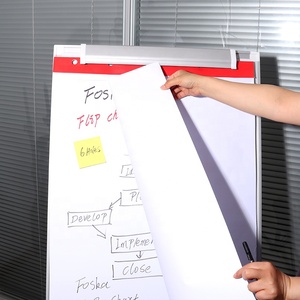 Carta da Disegno Grande Foska, Facile da Appendere, Foglio Bianco <span class=keywords><strong>per</strong></span> <span class=keywords><strong>Lavagna</strong></span> Grande <span class=keywords><strong>per</strong></span> Disegnare, Scrivere e Registrare - Product Image 5