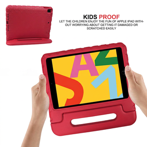 Vente en gros de coques de protection bleues pour iPad 10.2 pour enfants, avec un design coloré et des bords antichoc - Product Image 2