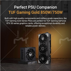 การ์ดจอ TUF Gaming GeForce 5060Ti 16GB GDDR7 OC Edition ใหม่ PCIe 5.0 ชิ้นส่วนเกรดทหาร หน่วยความจำวิดีโอ พัดลมระบายความร้อน ช่องต่อ DP - Product Image 3