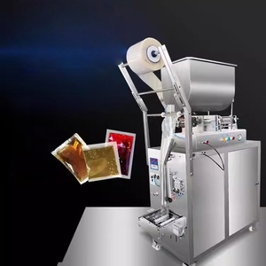 Tự động nhỏ tự động Ớt mật ong lỏng cà chua dán nước sốt sốt cà chua gói Gói điền niêm phong bao bì máy đóng gói - Product Image 1
