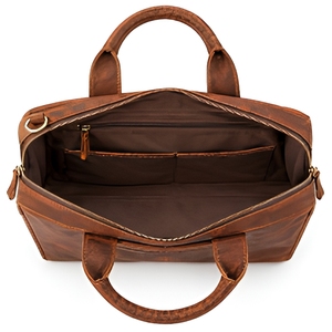 Sac bandoulière de luxe en cuir véritable, sacoche messager, sac à main pour ordinateur portable, idéal pour le bureau, les voyages, fait main, unisexe, cadeaux d'affaires, designs variés - Product Image 6