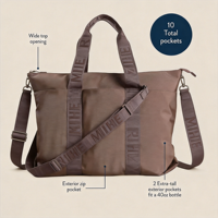 Großhandel Premium Wickeltasche Kinderwagen-Organizer Große Kapazität Stilvolle Wickeltasche Tragetasche Mutter-Handtasche Schultertaschen