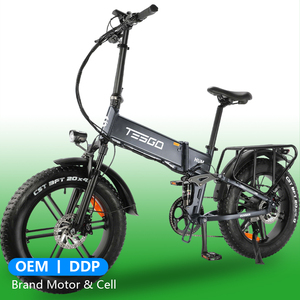 Bicicleta Eléctrica Plegable <span class=keywords><strong>GOSEN</strong></span> de 750W 48V con Llantas Gruesas de 20 Pulgadas, Suspensión Completa, Aleación, Todoterreno, para Adultos - Product Image 1