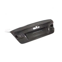 Couverture de coffre arrière en fibre de carbone noire style CSL à visser pour Série 3 E90 E92 M3 2008-2011 Remplacement