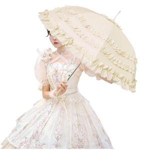 <span class=keywords><strong>Parapluie</strong></span> élégant à bordure en dentelle <span class=keywords><strong>de</strong></span> 23 pouces, décoration <span class=keywords><strong>de</strong></span> mariage, accessoires photo, parasol, <span class=keywords><strong>parapluie</strong></span> pratique et tendance - Product Image 6
