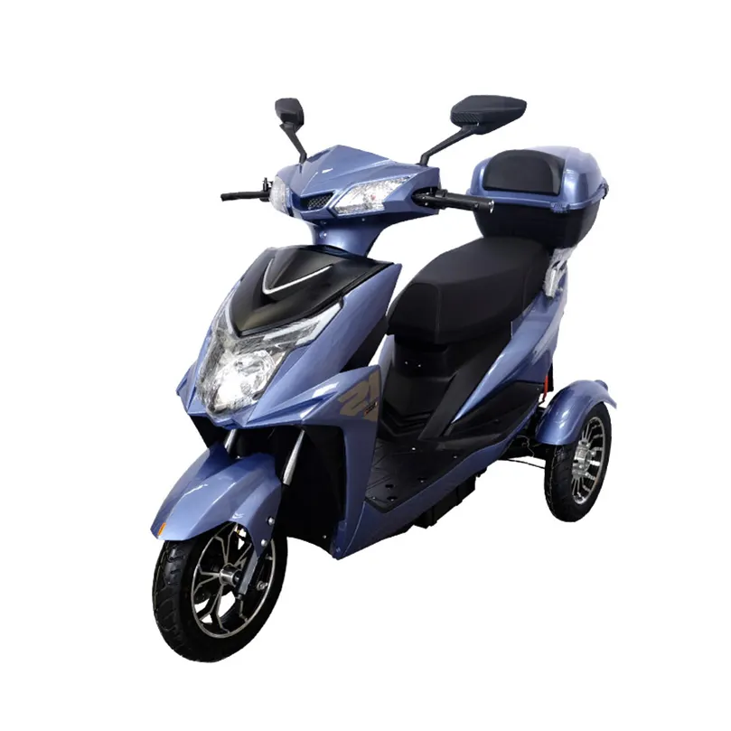 Cina wuxi elettrico trike 3 ruote moto moderno adulto elettrico 3 ruote moto con backbox