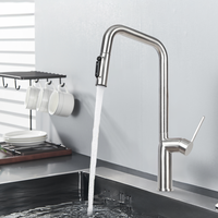 Robinet mélangeur flexible chaud/froid pour évier de cuisine, robinet purificateur d'eau 3 voies pour hôtel