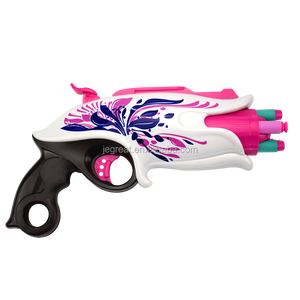 Pistola de Juguete de Plástico ABS con 20 Balas de Espuma Suave Recargables para Niñas - Product Image 1