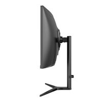Monitor Curvo RGB de 34 Pulgadas con Luz Ambiental, 144Hz, 4K 3440*1440, 21:9 Super Ancho, 1ms de Respuesta, Panel VA, 110% SRGB, Monitor para Juegos