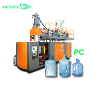 Low price extrusion plastic 5 gallon pc water bottle making machine