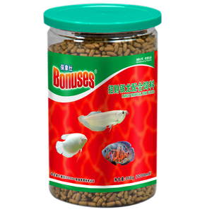 1200Ml 350G Bonussen Grote Tropische Visvoer Voor Arowana En Gigantische Goerami-Eiwitrijk Aquariumvoedsel - Product Image 1