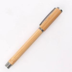 2022 Customized Bamboo Gel Ink <b>Pen</b> With Printed Logo - Product Image 6