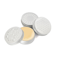 Diffuseur de parfum pour voiture 60 ml (2 oz) avec couvercle creux, en aluminium, vide et rechargeable