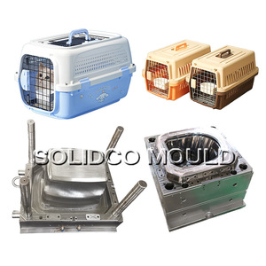 Nhà máy tùy chỉnh tiêm nhựa mèo vận chuyển hộp mèo lồng Nhà Vật nuôi tàu sân bay khuôn - Product Image 1