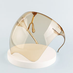 पूर्ण चेहरे सुरक्षात्मक गोगल्स फैशन टेन्टेड लेंस चश्मा, एंटी-फॉग धूप का चश्मा उन्नत मल्टीकोलर फुल फेस कवरेज - Product Image 1