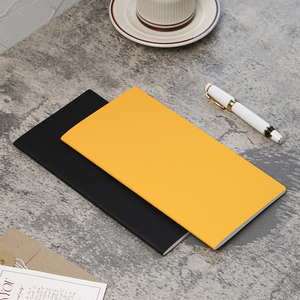Carnet de notes personnalisé avec logo, en papier Tomoe River, bord doré, grille, format <span class=keywords><strong>TN</strong></span> fin, idéal pour le quotidien - Product Image 2