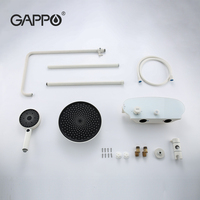 Gappo Nouveau Robinet Mitigeur de Douche Blanc Ensemble de Salle de Bain Douche G2495-88