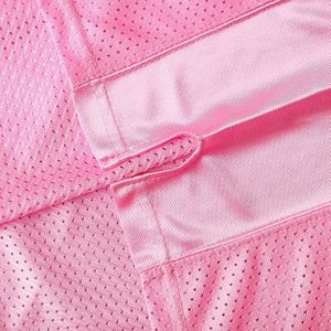 Áo bóng bầu dục Mỹ ngắn tay bán buôn, chất liệu lưới polyester thoáng khí, đồng phục thể thao tập luyện, nhiều màu sắc, trơn không in - Product Image 5